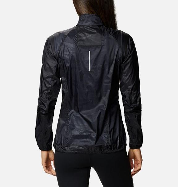 Columbia FKT II Windbreaker Black For Women's NZ71296 New Zealand